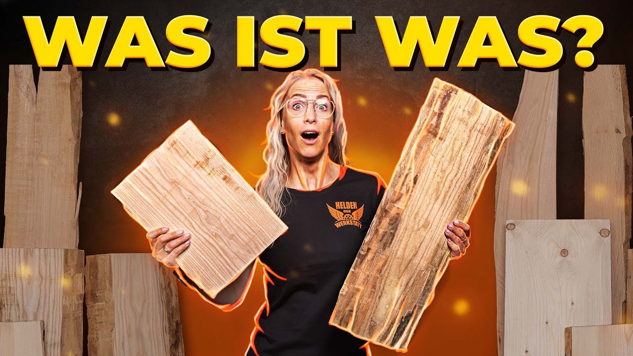 So erkennst du verschiedene Holzarten!