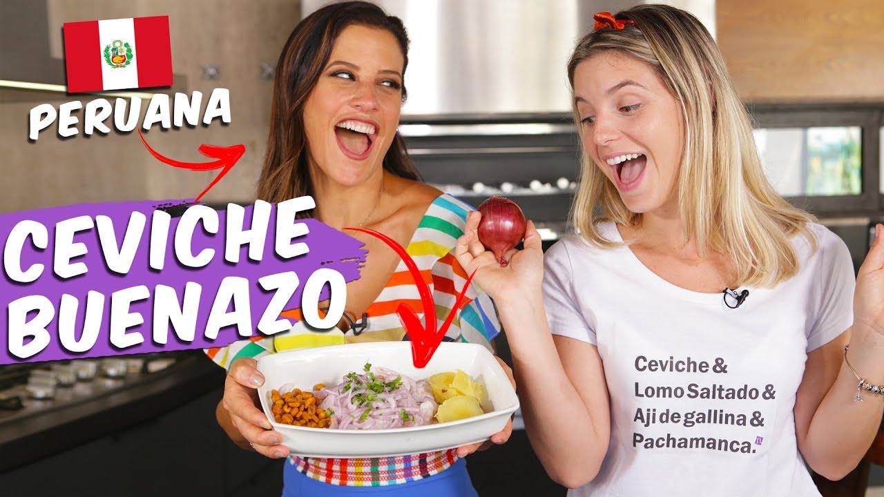 PIA COPELLO ENSINA O MELHOR CEVICHE PERUANO