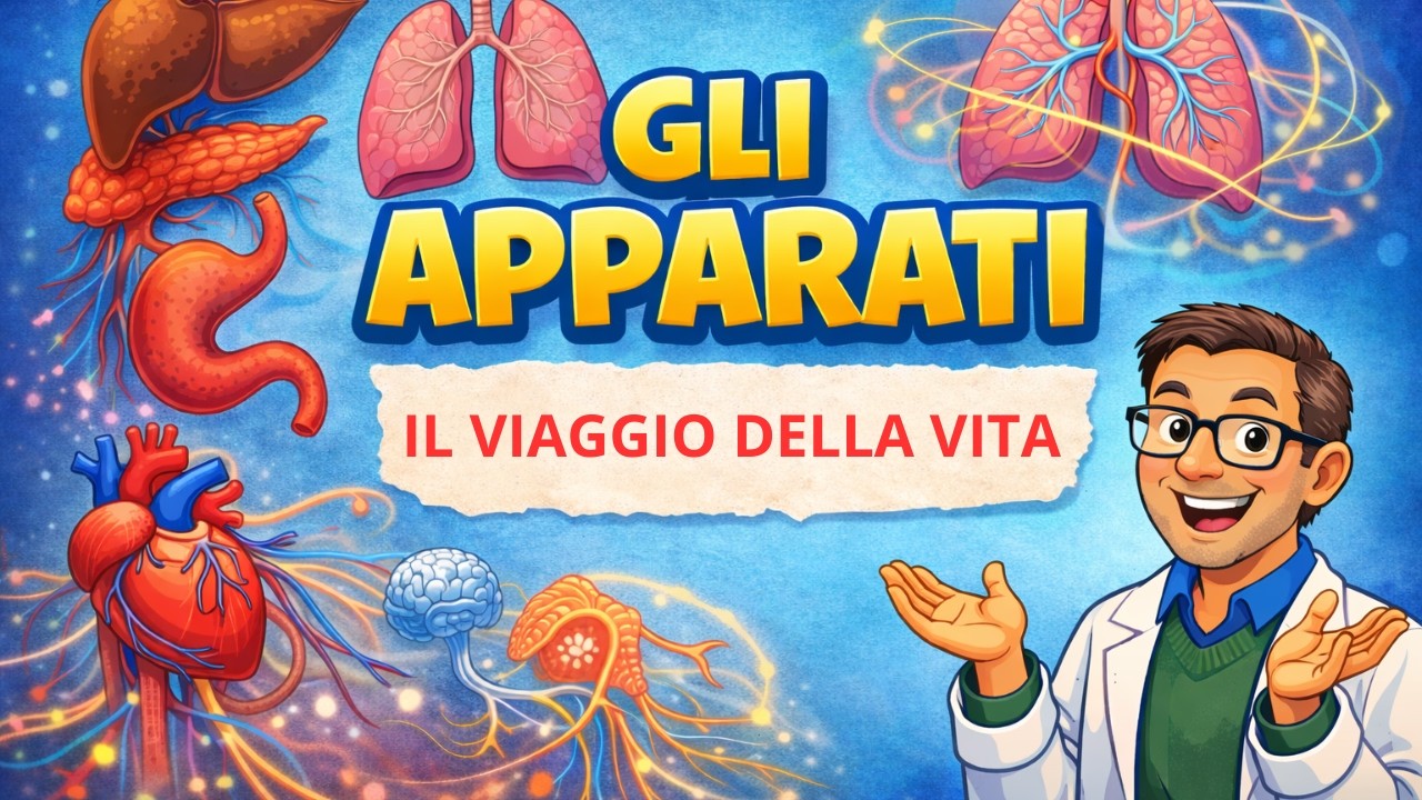 Gli Apparati del Corpo Umano | La Mappa Completa 🧬 [Scienze Medie]