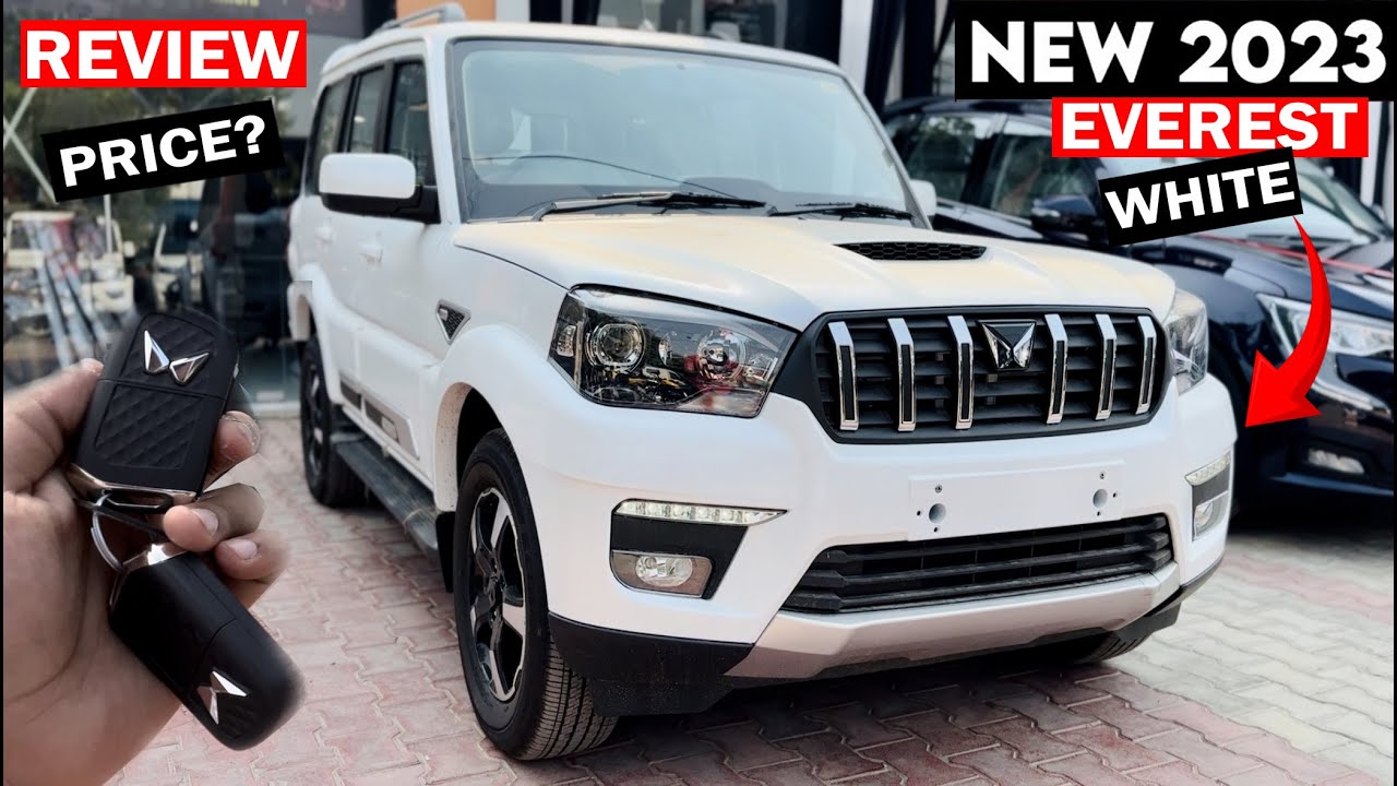 NEW SCORPIO CLASSIC EVEREST WHITE COLOR | SCORPIO CLASSIC S11 | REAL SUV | TOP MODEL S11 | SCORPIO