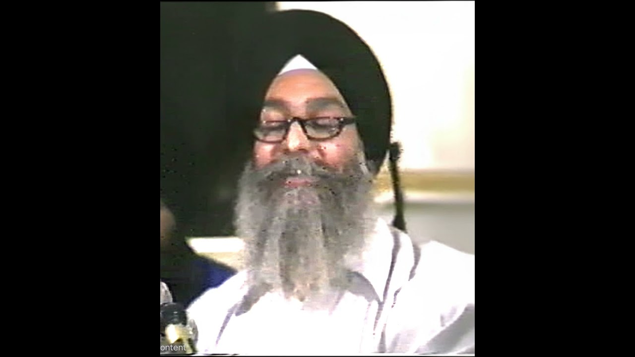Bhai Mohinder Singh Ji SDO  Chicago Smagam 02  1984