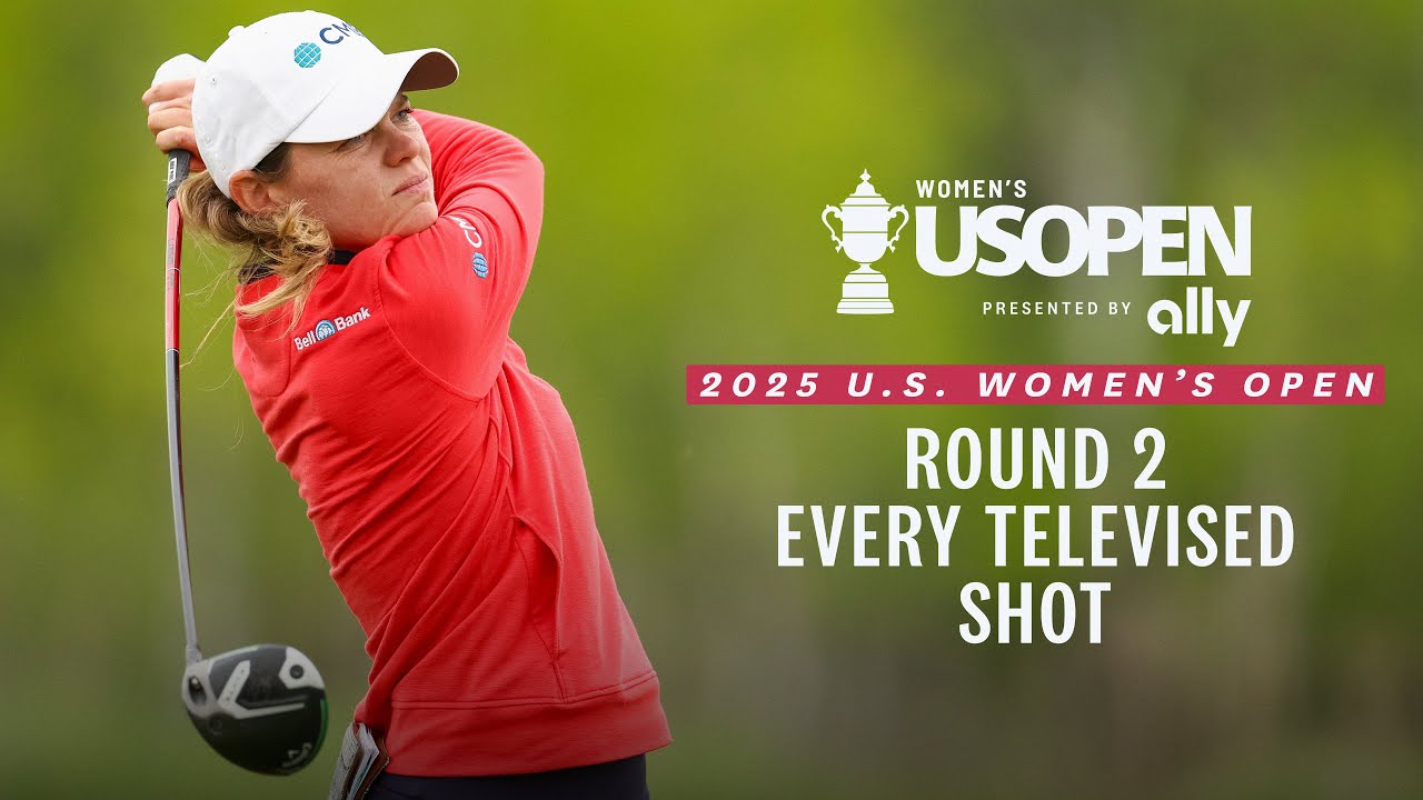 2025 U.S. Women's Open Presented by Ally Highlights: Sarah Schmelzel, Round 2 | Every Televised Shot