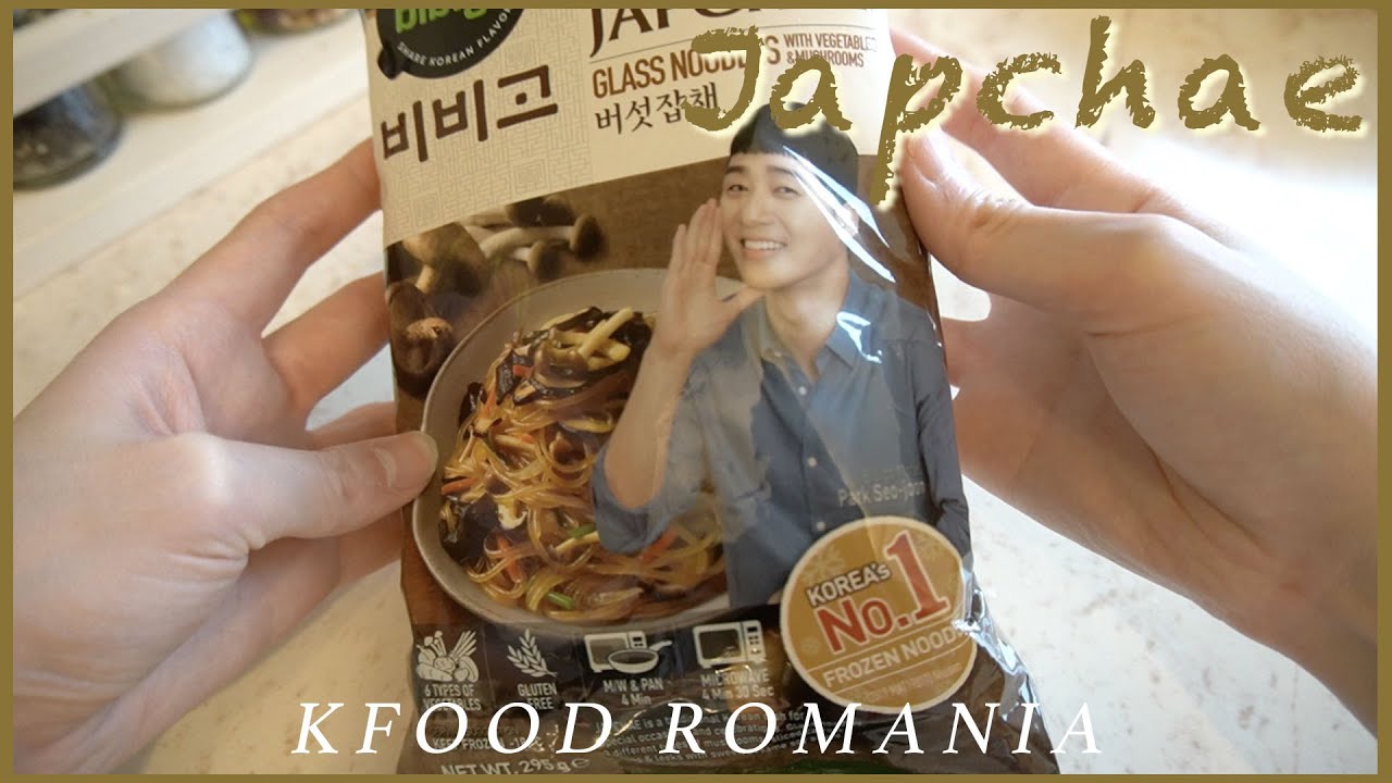 CJ Bibigo Japchae | Korean stir-fried Glass Noodles | Cooking instruction | K-Food in Romania