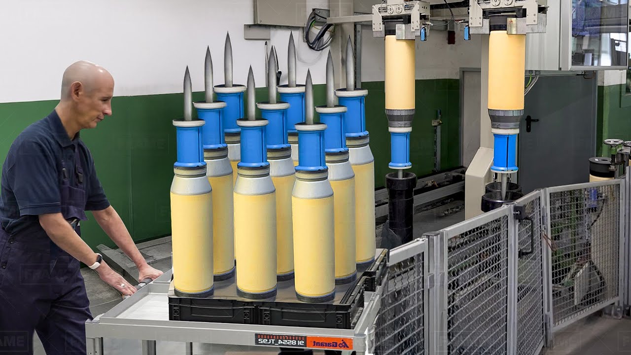 Inside Ultra Modern German Factory Producing Scary Ammo - Production Line