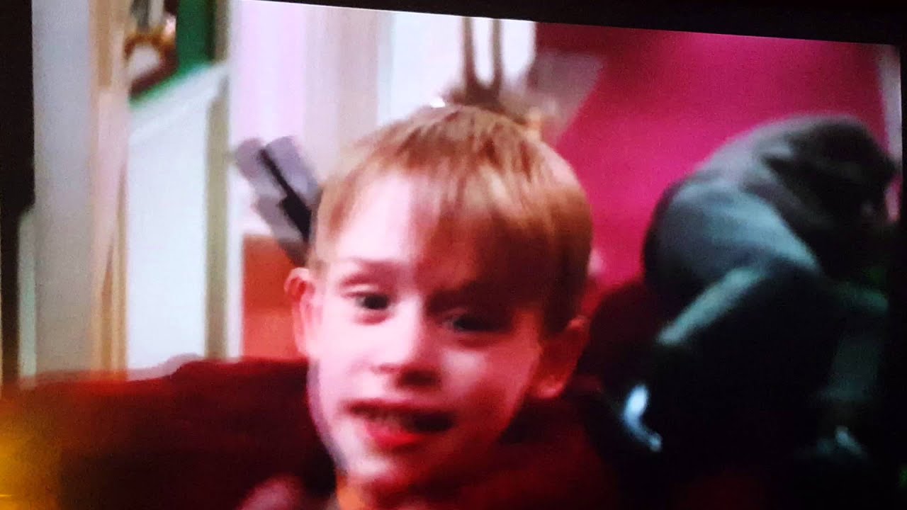 home alone - spider on face scene