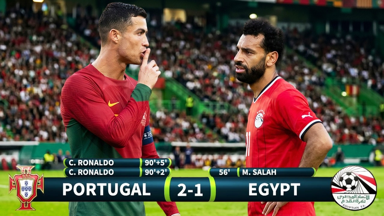 RONALDO SCORES 2 GOALS IN THE LAST MINUTES AND PROVES HE CAN BECOME WORLD CHAMPION