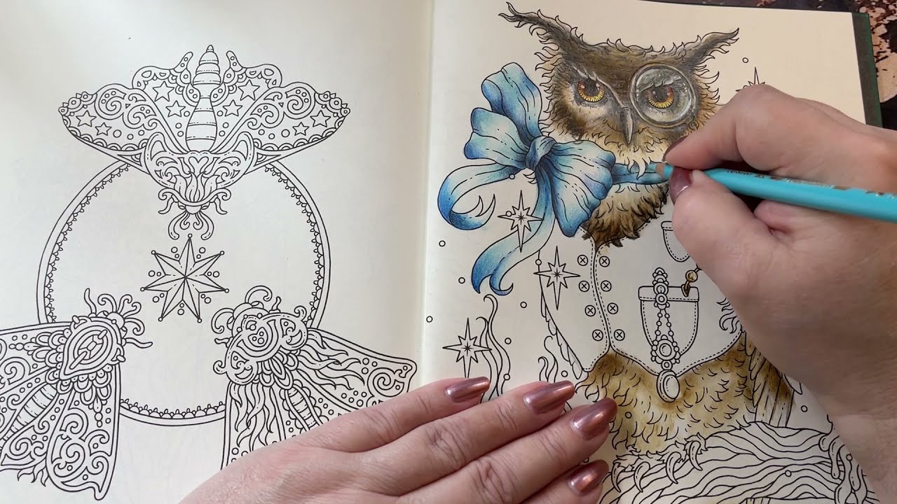 Adult Coloring - Hanna Karlzon Forest Kingdom Part 2