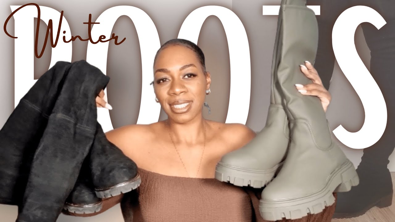 THE BEST WINTER BOOTS FOR LARGE  FEET | TRENDY WOMENS BOOTS FOR LARGE FEET