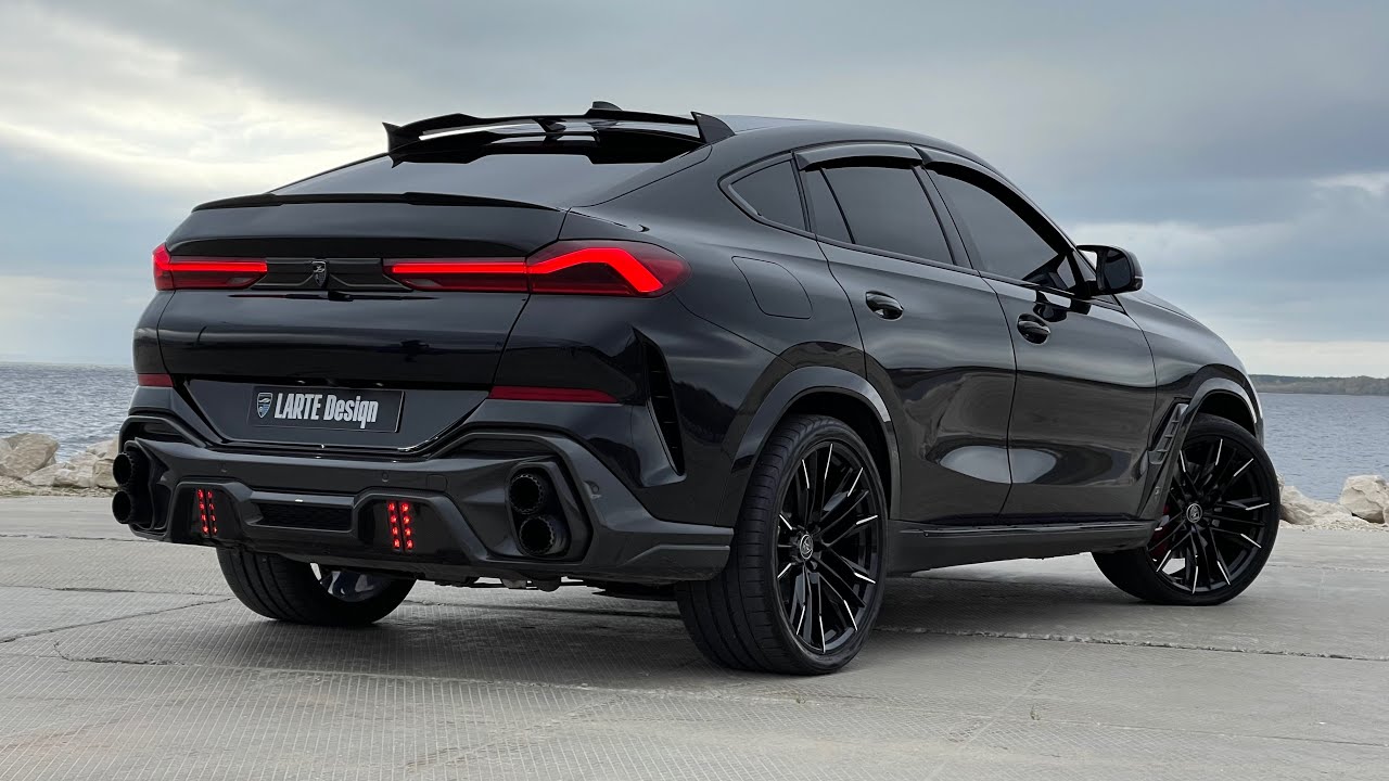 2023 BMW X6 G06 VS BMW X6 G06 with LARTE DESIGN BODY KIT