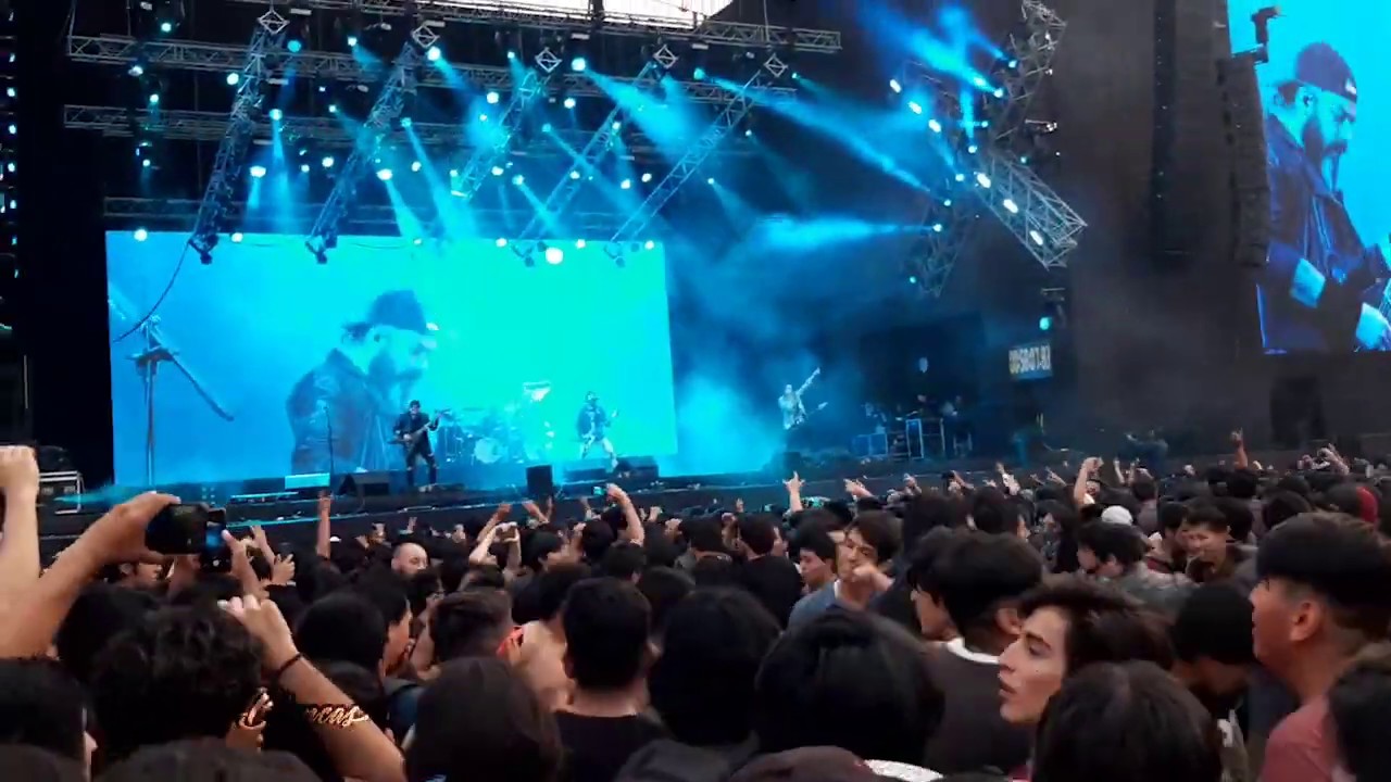 🔥 Bullet for my valentine - Scream aim fire | VIvo x el Rock 2019 | Lima