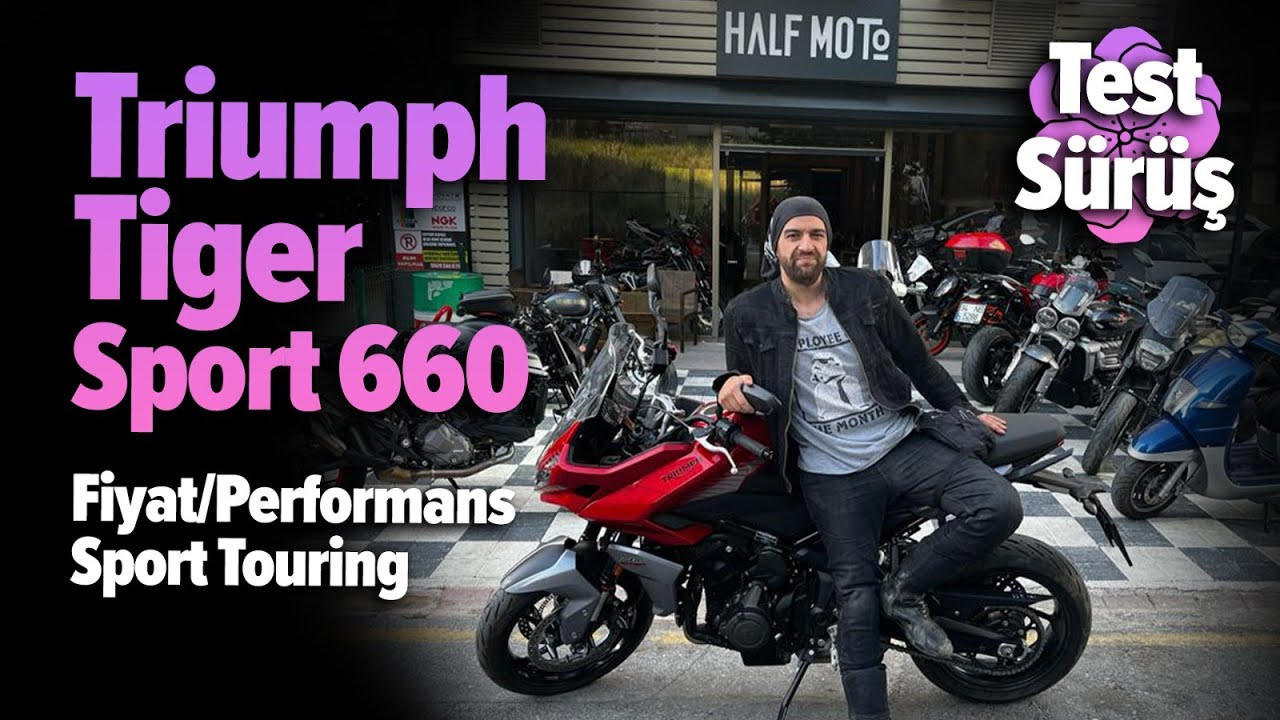 Triumph Tiger Sport 660 Test Sürüş | Motovlog İnceleme