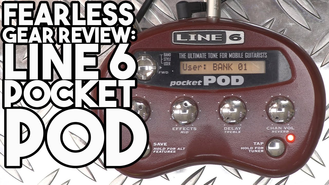 Fearless Gear Review  Line 6 Pocket Pod | Spectre Sound Studios