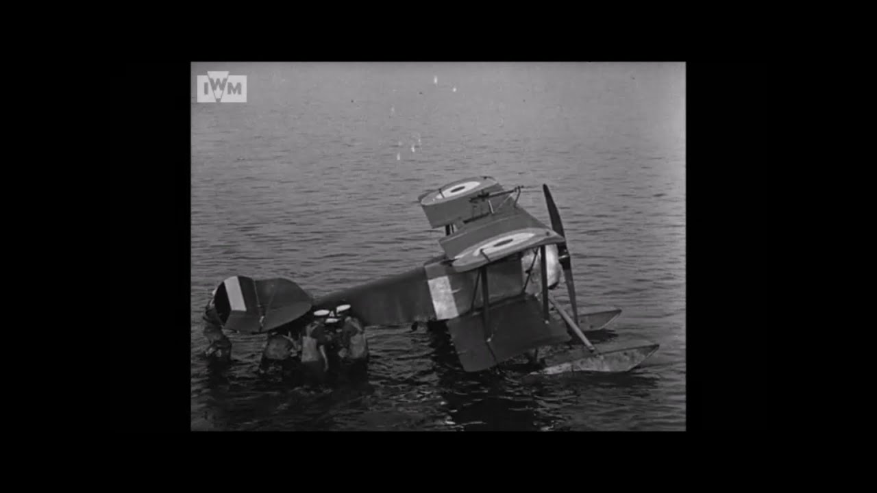 Royal Navy Sopwith Baby on trials (c1917)