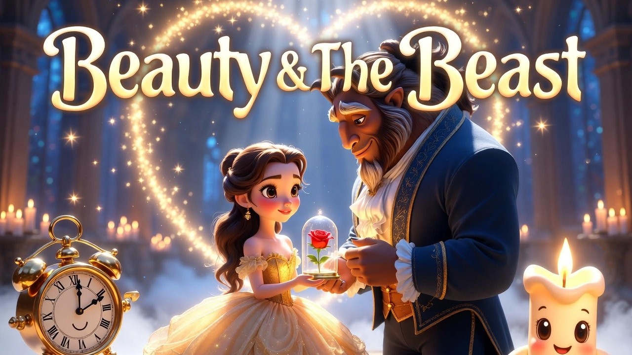 Beauty and the Beast | A Magical Love Story for Teenagers | Full Fairy Tale Animation