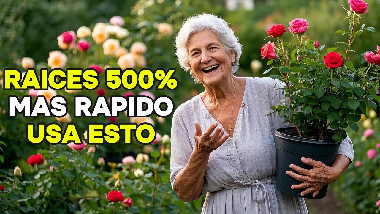 Método natural para enraizar rosas fácilmente con ajo y arroz 🌹
