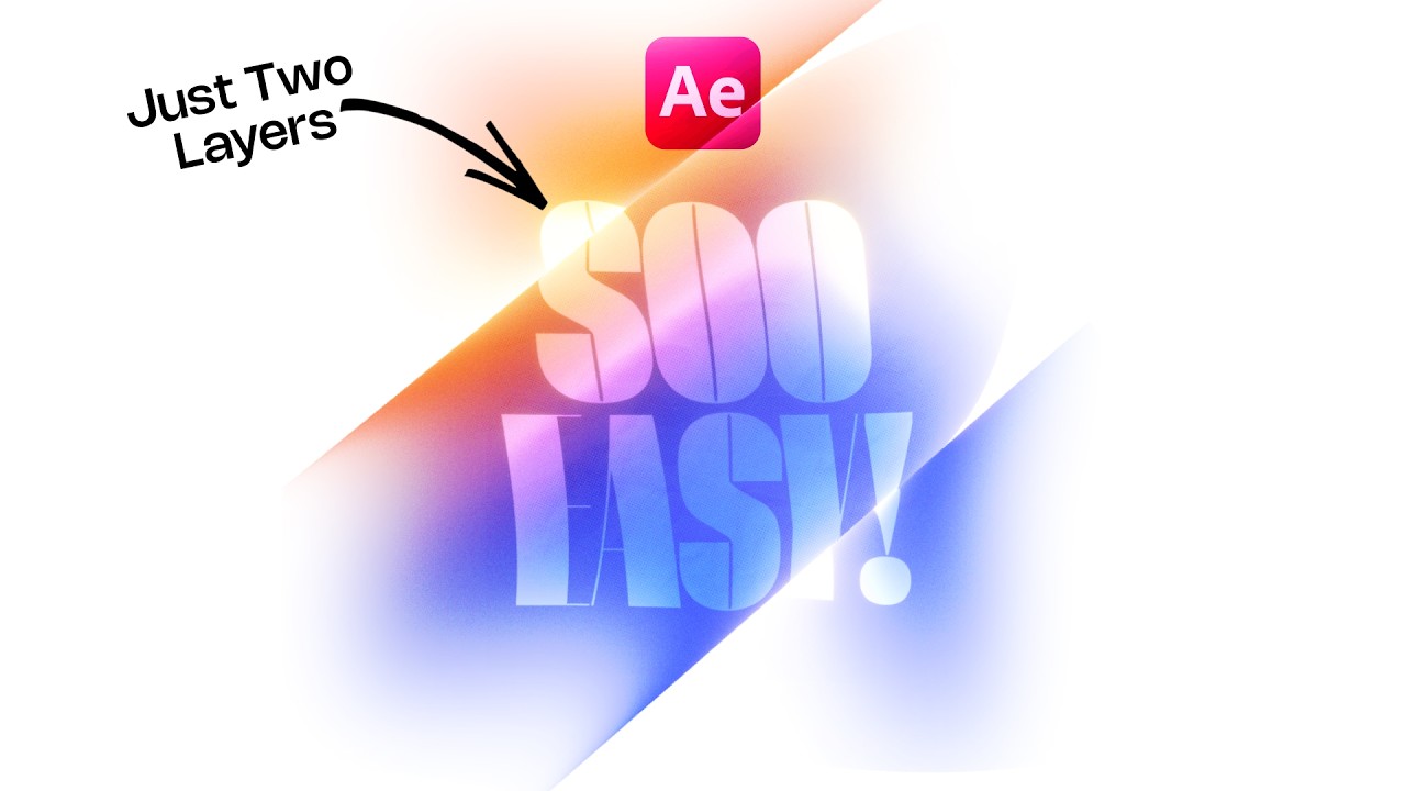 Easiest Way to Create a Wave Distortion Text Effect in After Effects