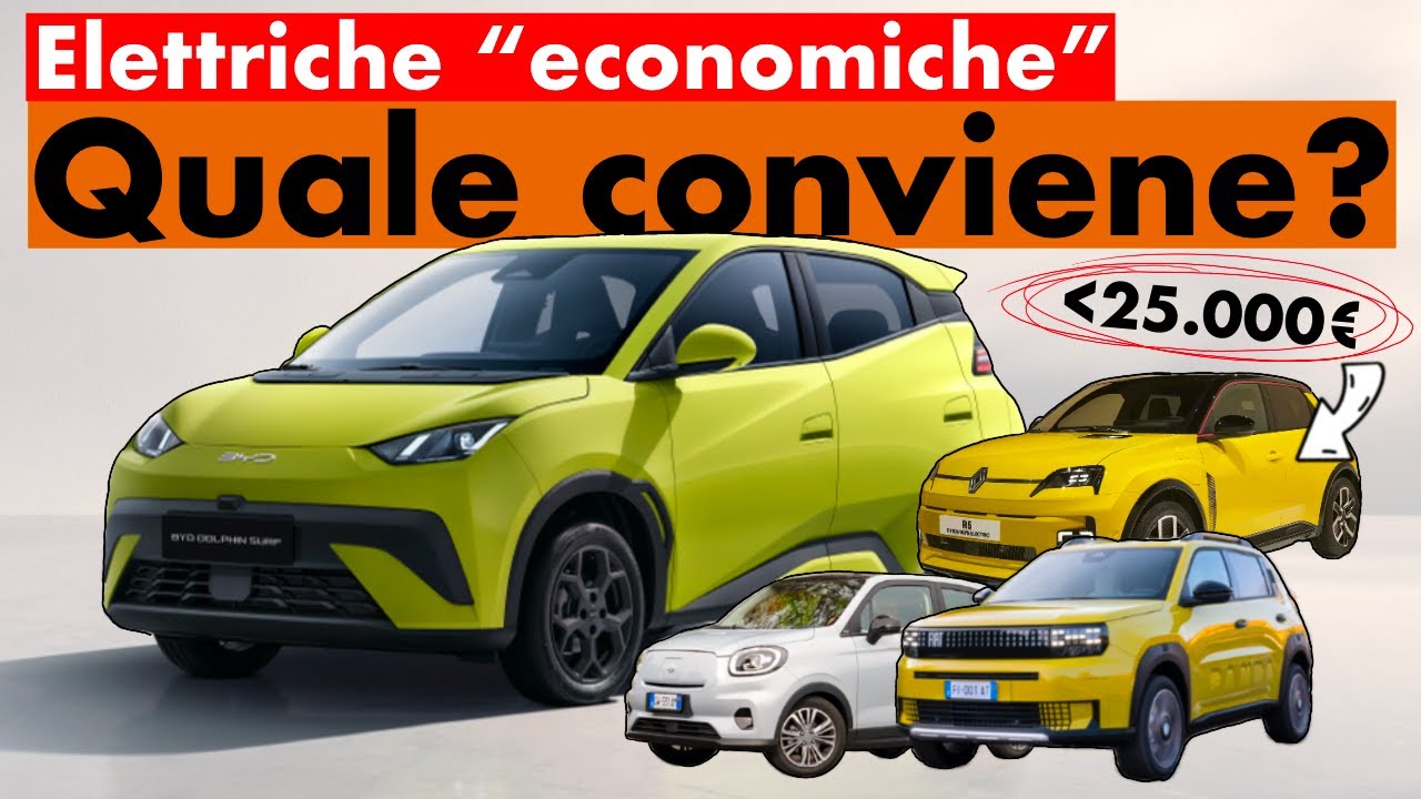 L’elettrica CINESE contro l’EUROPA: BYD Dolphin Surf dichiara guerra al mercato low cost