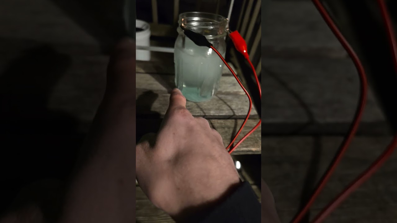 How to nickel plate! Made simple!  #electroplating #chemistry #diy #homemade