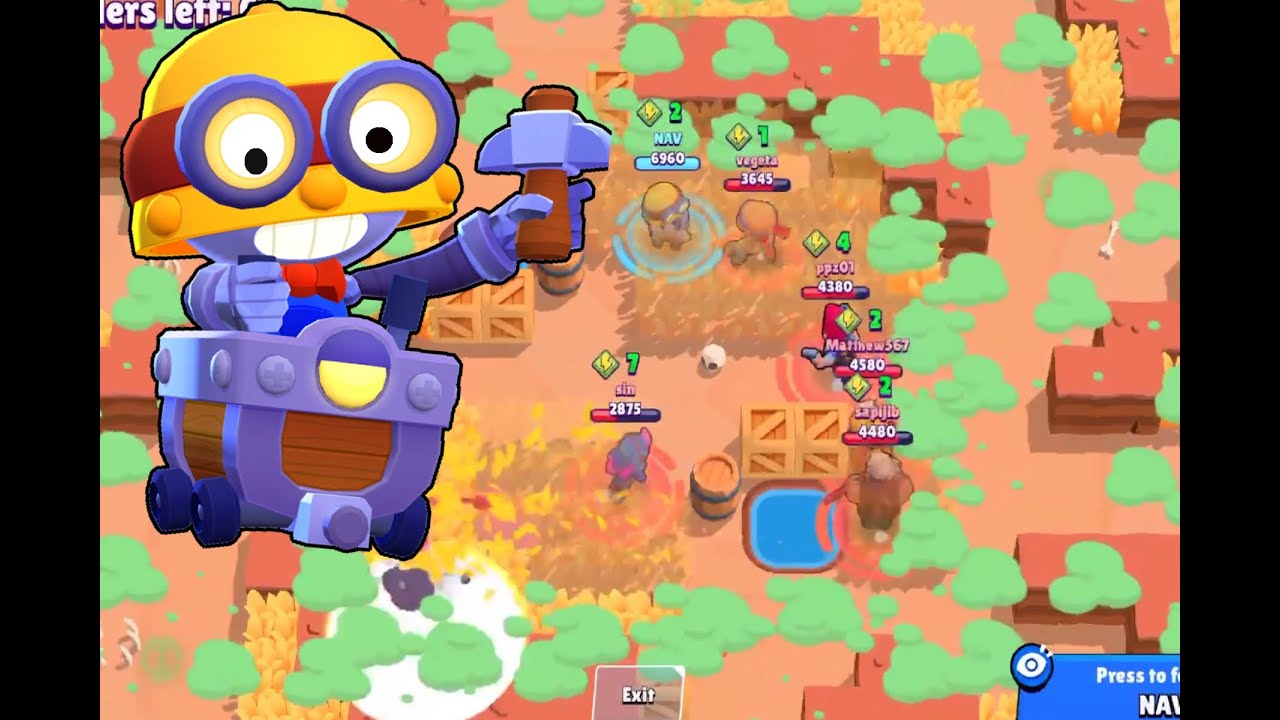 Top 10 300 IQ vs 10 IQ moments - Brawl stars 2019