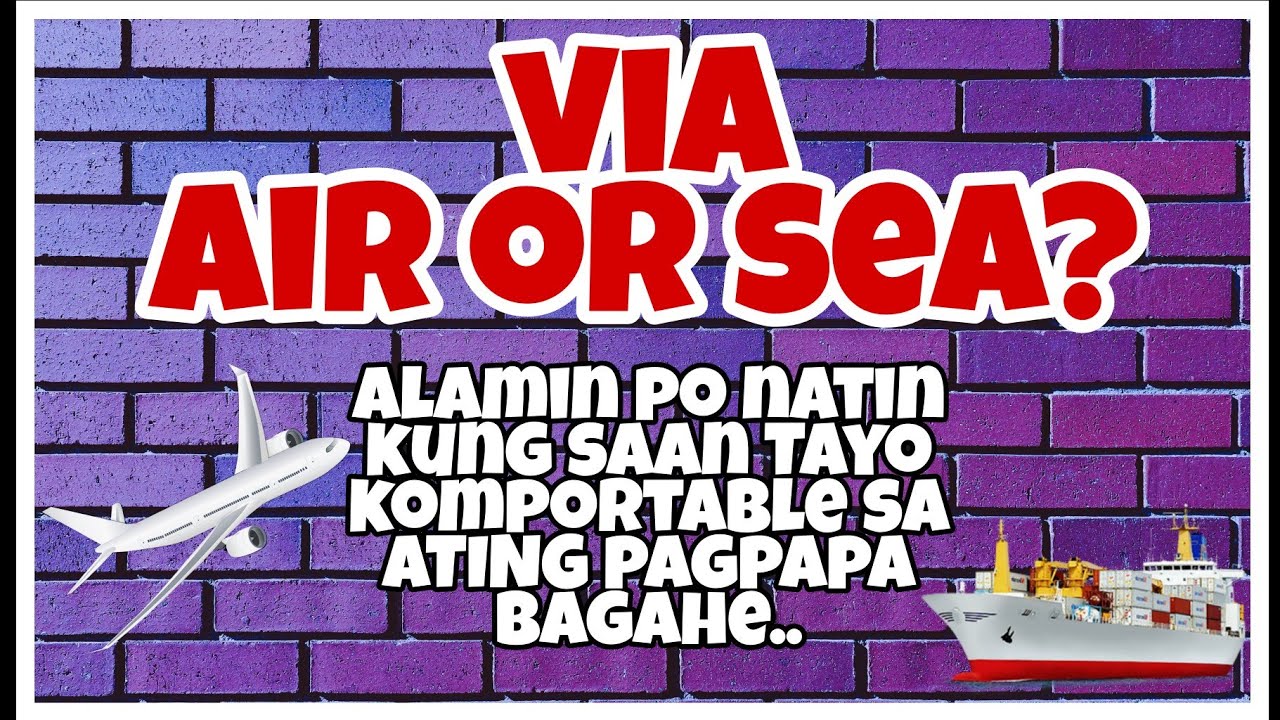 ANO PAGKAKAIBA NG AIR CARGO AT SEA CARGO? l SKY EXPRESS CARGO l Jubail, KSA