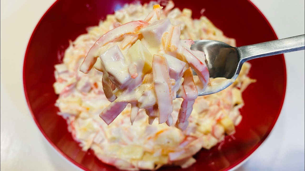Insalata capricciosa e maionese con uovo pastorizzato. Buona e veloce, non la comprerai più!