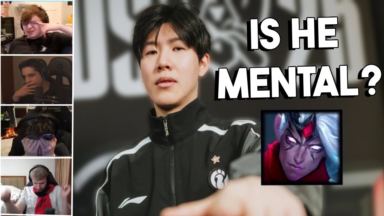 Реакция стримеров на выбор TheShy Варуса в качестве топа в матч-пойнте T1