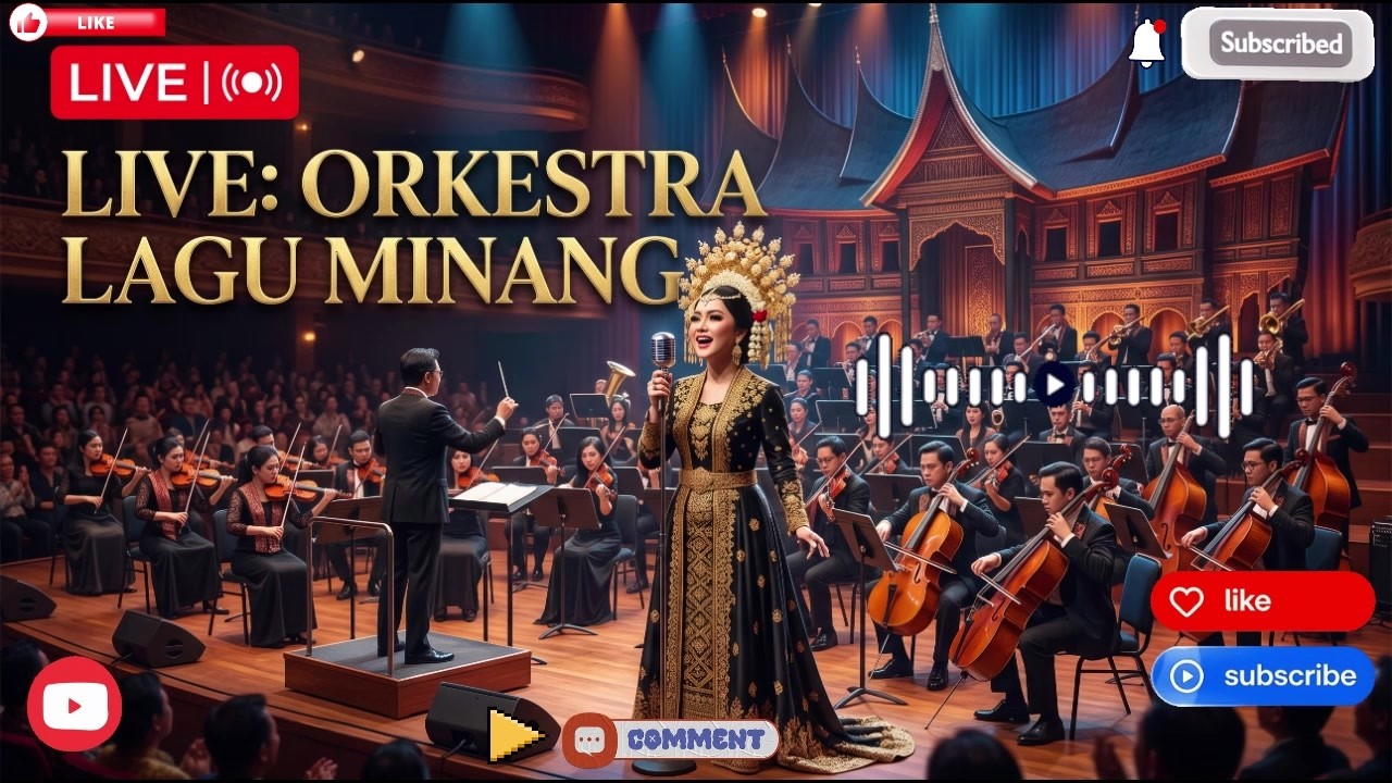 Classical Minang - Symphony Ranah Minang yang Adem Orkestra