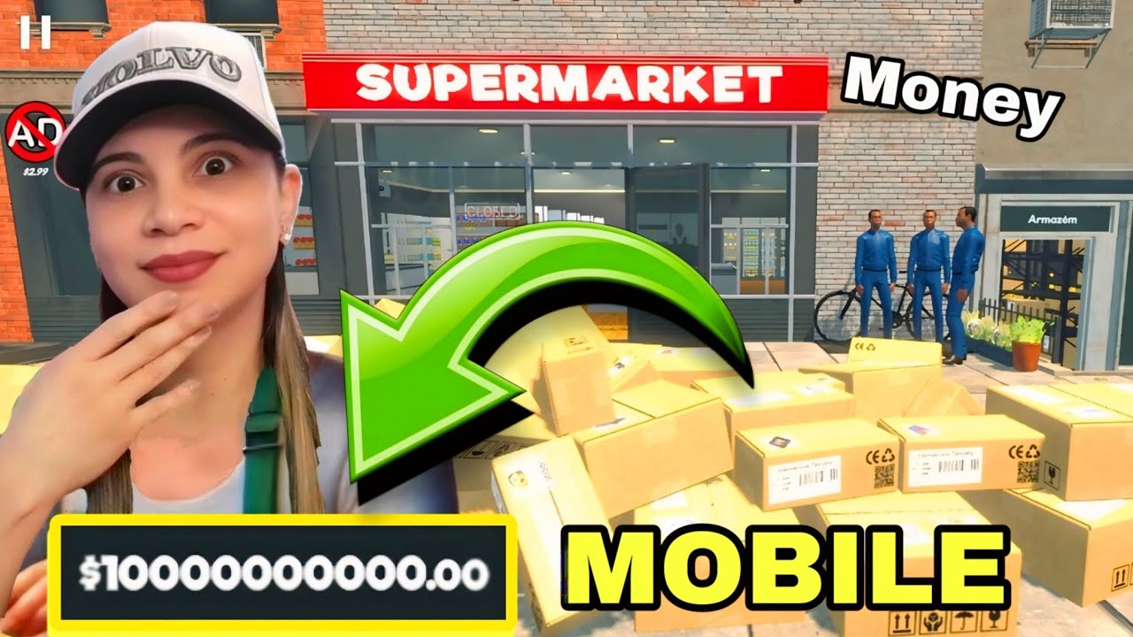Como Fazer Dinheiro Rápido No Supermarket Simulator MOBILE