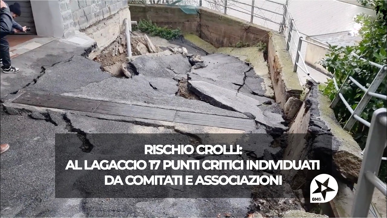 Rischio crolli: al Lagaccio 17 punti critici individuati da comitati e associazioni