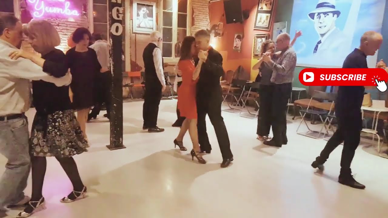 TANGO ARGENTINO BARCEONA #colgada #milonguero #argentinetango #ejercicios