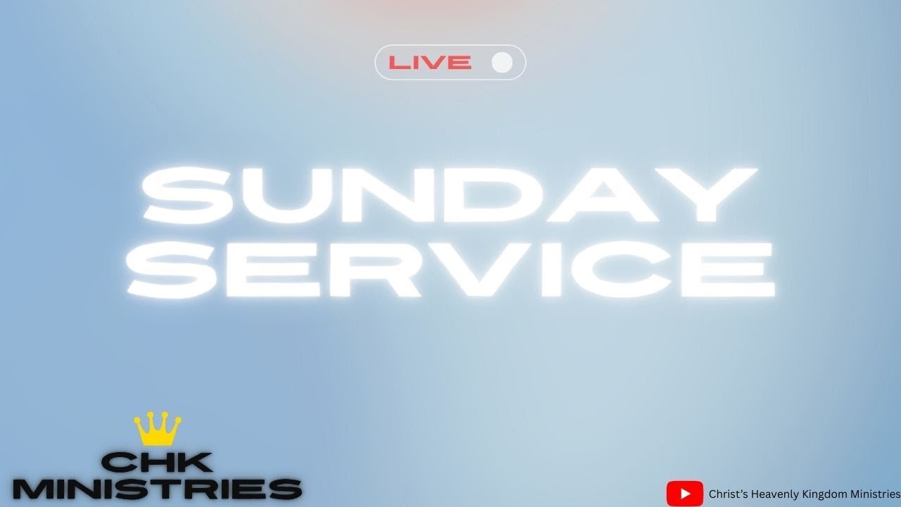 Sunday Service || 01-03-2026 || CHK Ministries || Pastor Pratap