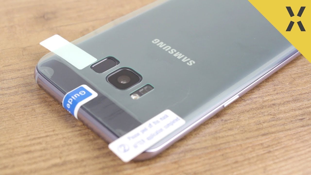 Olixar Samsung Galaxy S8 S8 Plus Front & Back TPU Screen Protectors Installation Guide