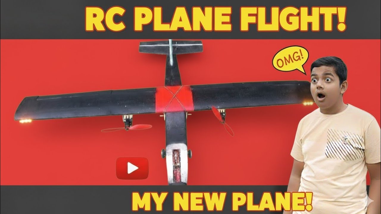 Big rc plane flight ✈️ | From Bangladesh | Black B rc plane || Rc Life BD || 