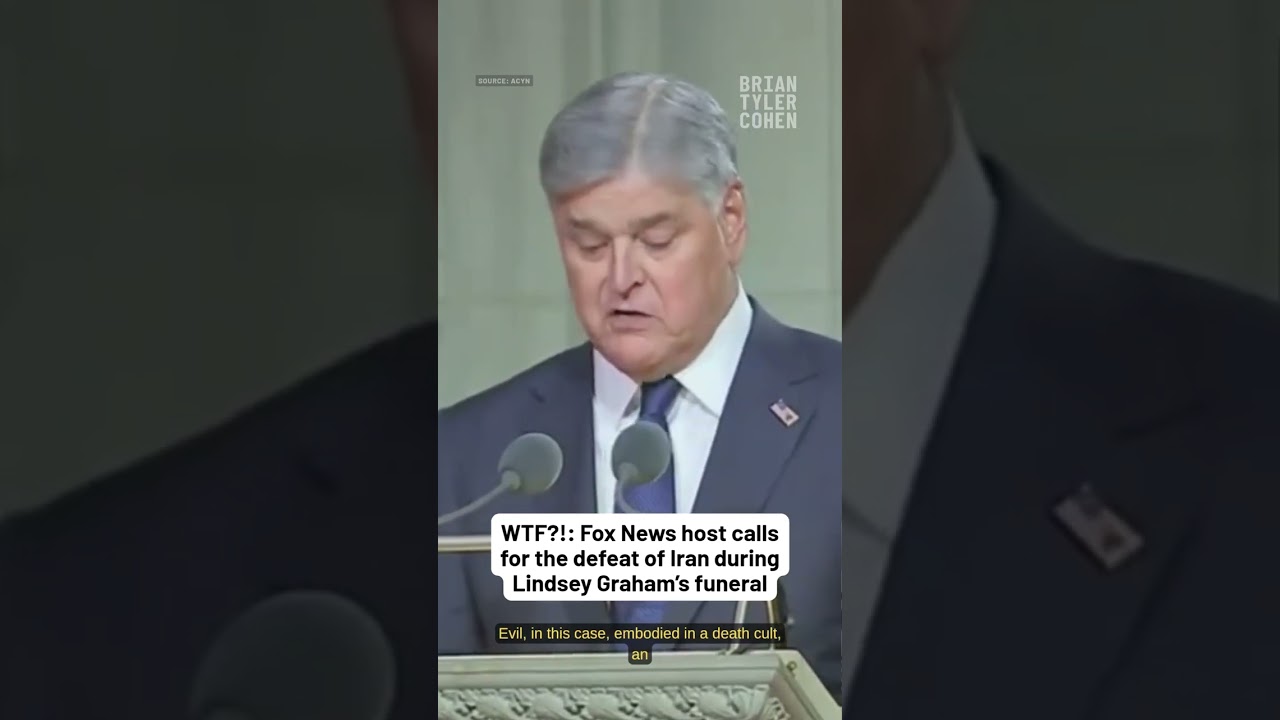 WTF: Fox News host calls for the defeat of Iran during Lindsey Graham's funeral