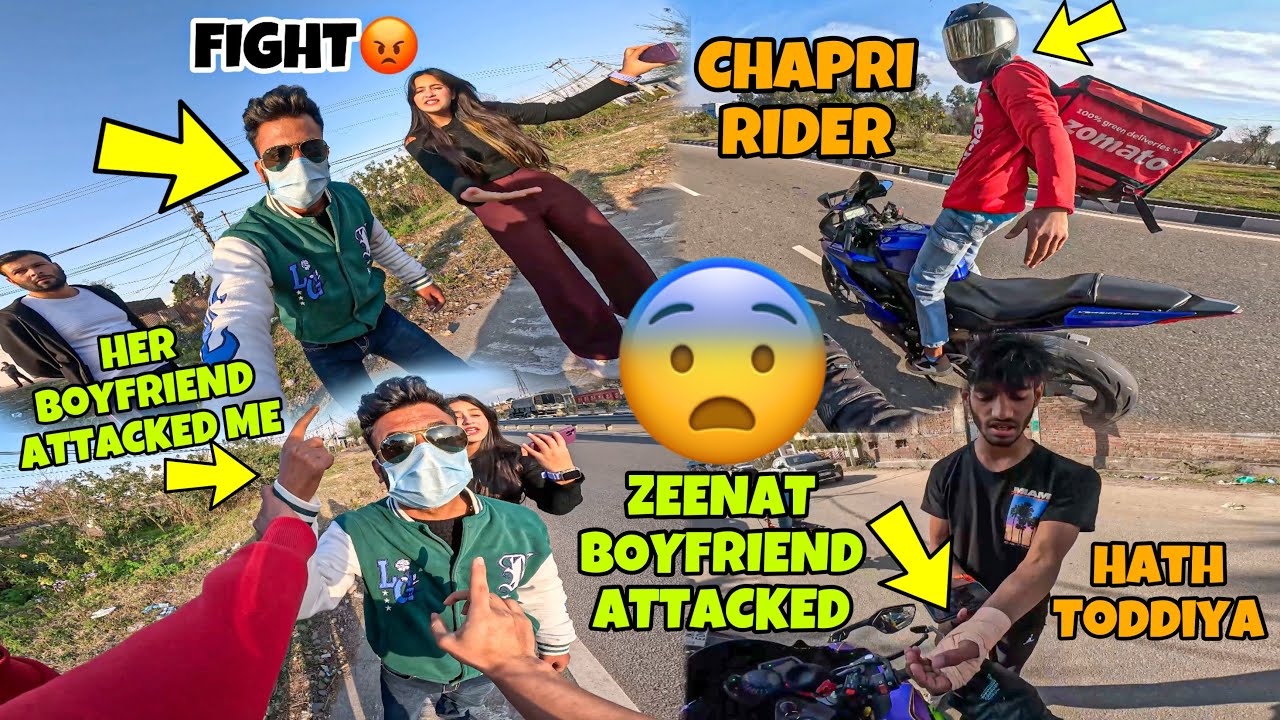 Boyfriend ne Hath Toddiya😨 Last Warning dedi       Kawasaki H2r 2024