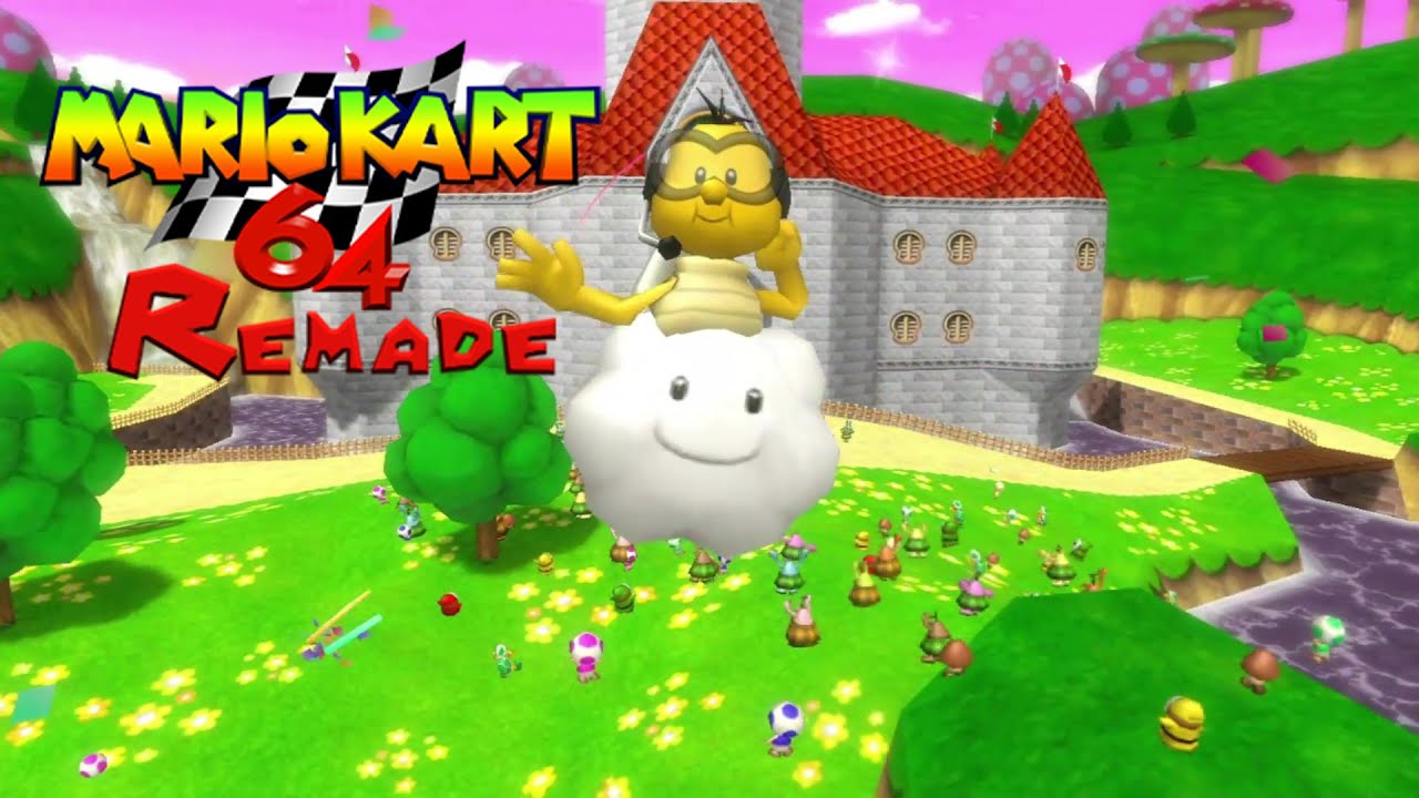 Mario Kart 64 Remade - Mario Kart Wii Custom Track Distribution Showcase