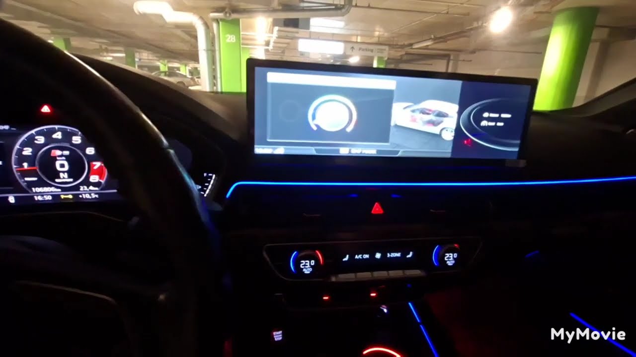 Oświetlenie Ambiente Audi A5 2017-2024 montaż 732 606 000 #ambiente #audi #audia4 #audia5