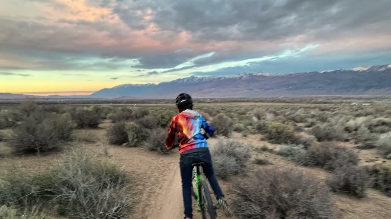 Biking through chip munk canyon