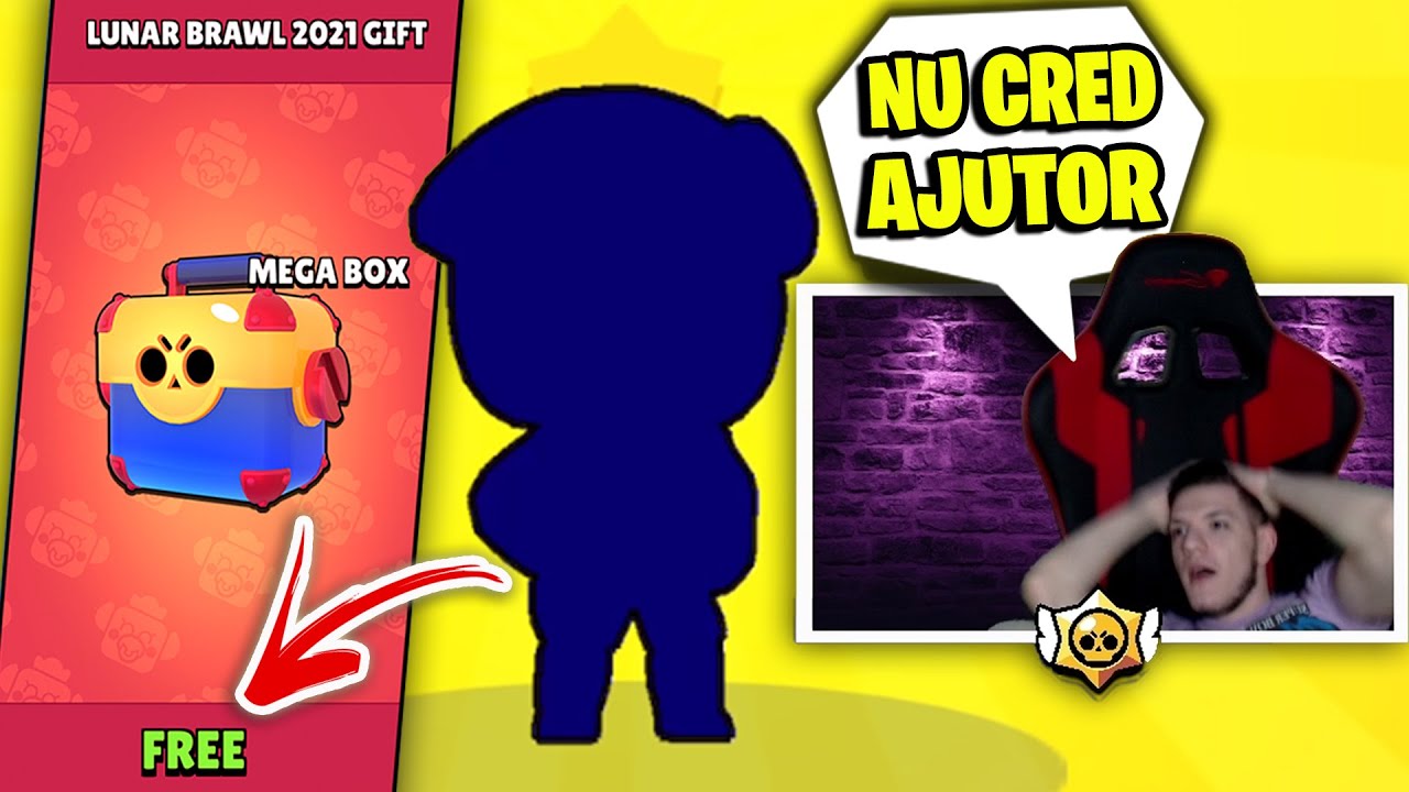 LEGENDARA DIN MEGA BOX GRATIS! *am picat de pe scaun* Brawl Stars