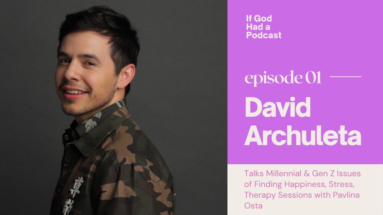 David Archuleta Talks Millennial & Gen Z Issues of Finding Happiness, Stress, Therapy Sessions