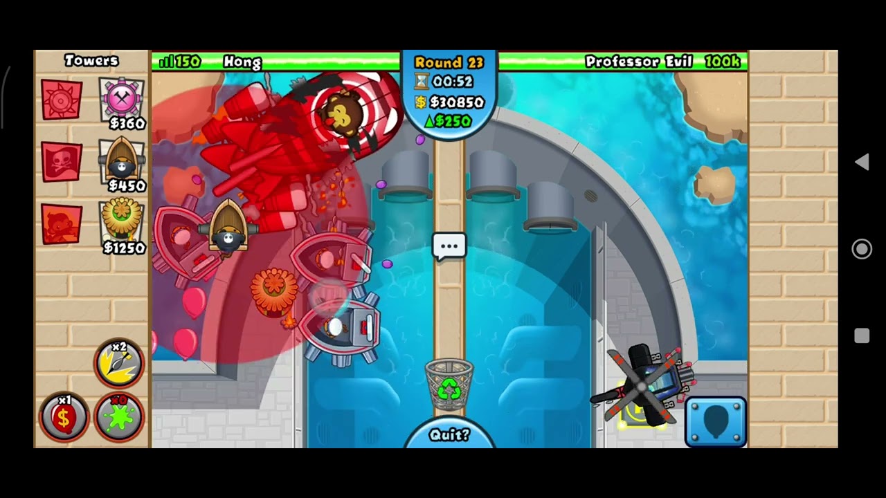 Beat New Professor Evil Expert Challenge - Easy Ways (BTD Battles) #btd #btdbattles