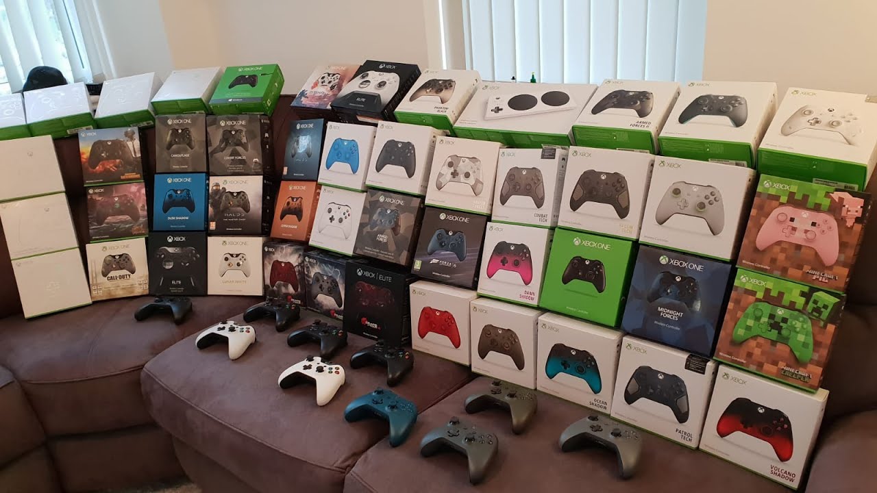 Every Xbox One controller ever made 2018!