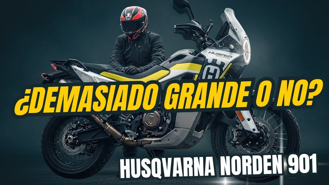 Mi PRIMERA vez en una MOTO de alto cilindraje... Y fue una NORDEN 901 🤯