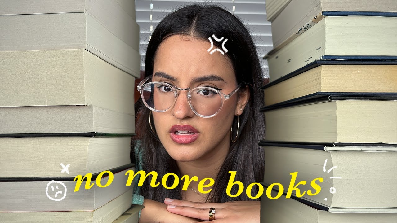 how my 2025 book buying ban is going + my entire physical tbr