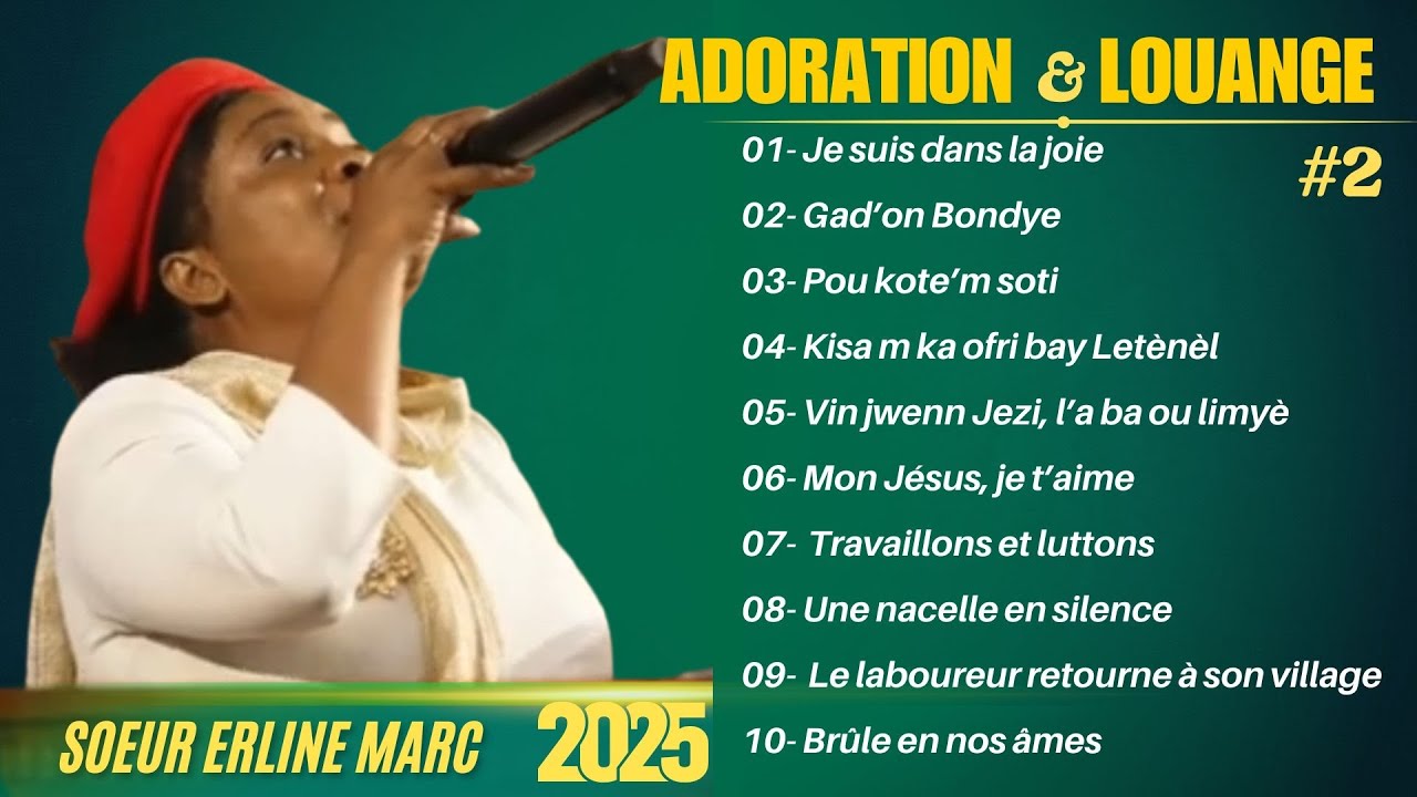ADORATION SANS FRONTIÈRE | VOLUME 2 | SŒUR ERLINE MARC | 2025
