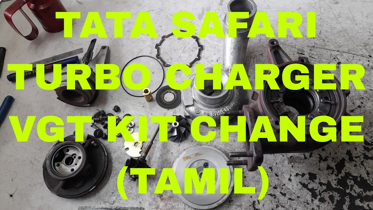TATA SAFARI TURBO CHARGER VGT KIT CHANGE (TAMIL)