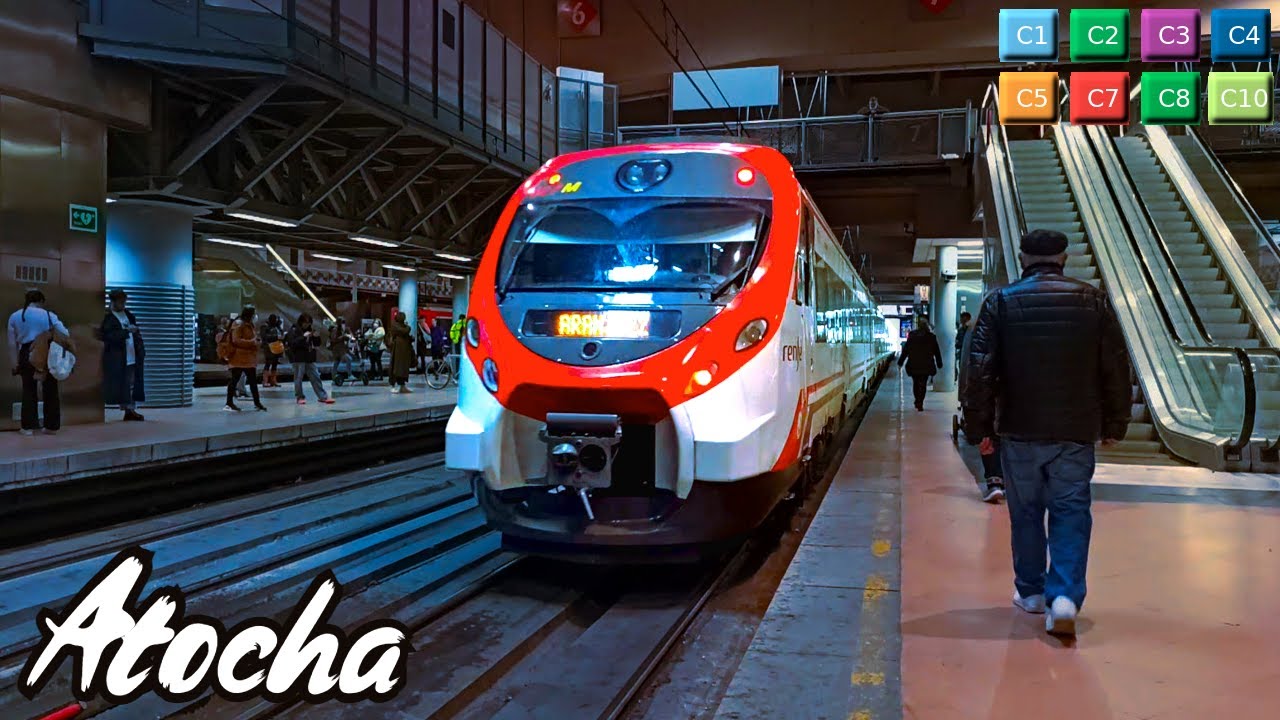 Аточа C1 - C2 - C3 - C4 - C5 - C7 - C8 - C10 : Cercan&iacute;as Мадрид ( ИНСЖД 450 - Civia - 446 )