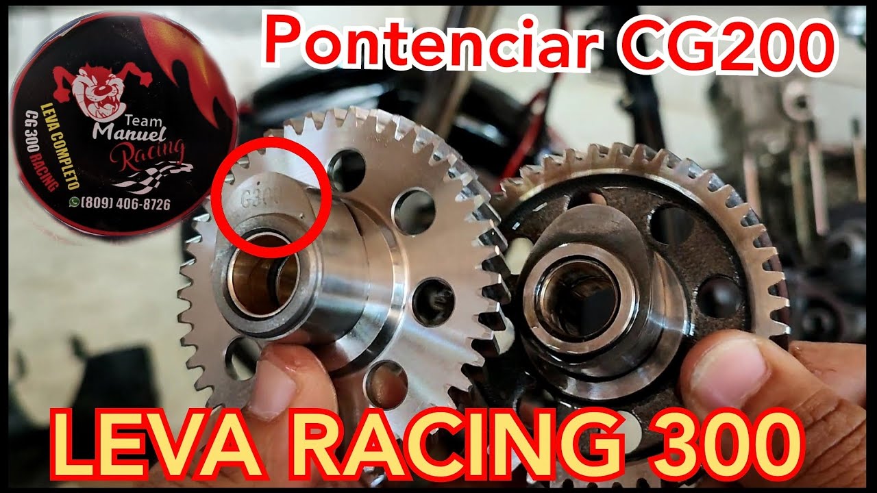 POTECIAMOS MOTO CG200cc CON LEVA CG300 MANUEL BONAO