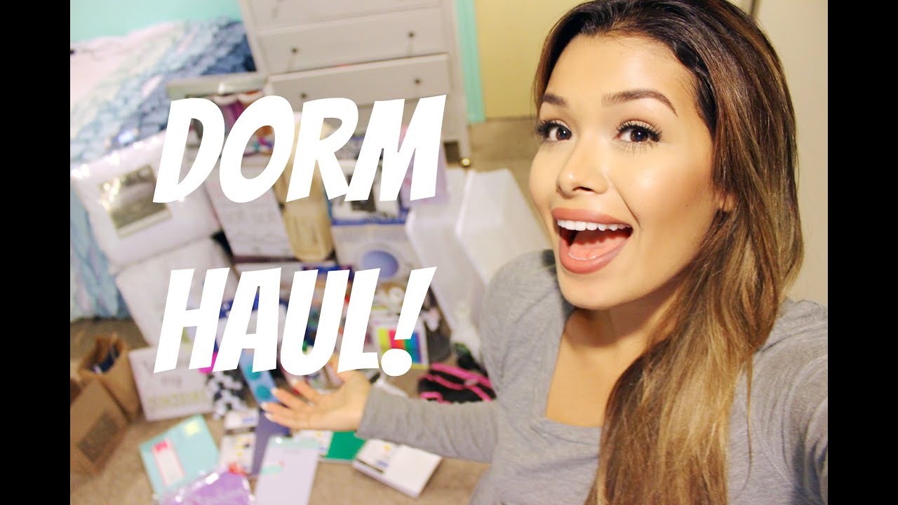 COLLEGE Haul: Dorm Essentials + Clothes!