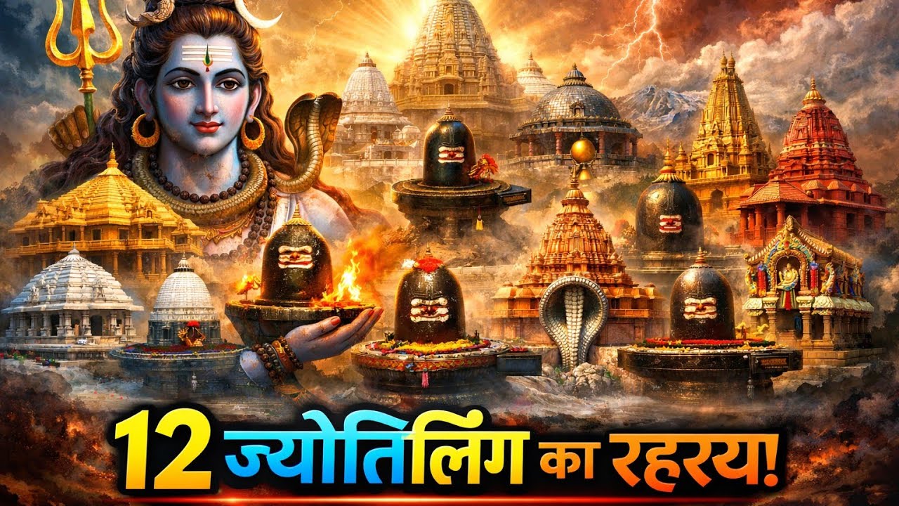“12 ज्योतिर्लिंग का रहस्य 😱 | शिव ने क्यों प्रकट किए 12 ज्योतिर्लिंग?”